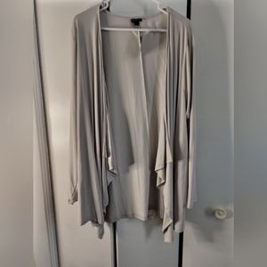 Cardigan drape front